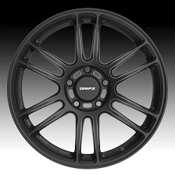 Drifz 319SB Satin Black FFT Custom Wheels 3